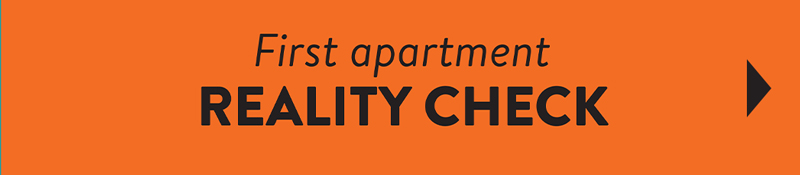 First apartment reality check